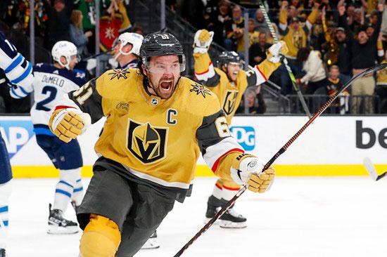 No. 61 become the first player in team history to lift the Stanley Cup over his head.