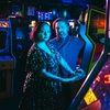 Andrea Carter and Tom McLaughlin, hosts of ‘The Other Castle,’ at Player 1 Video Game Bar