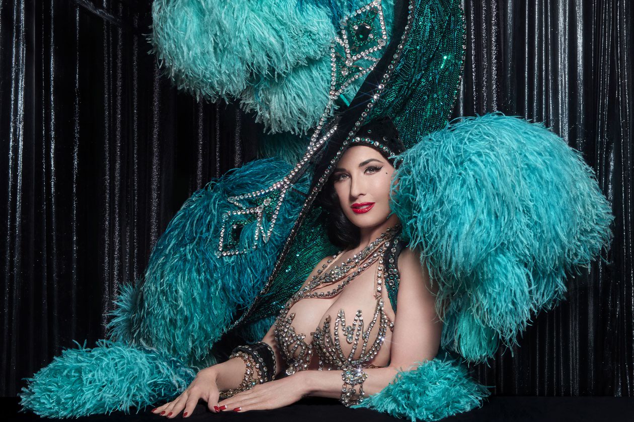 Beginning September 19, Von Teese will take over the intimate art-deco theater space to delight audiences with glamorous acts and the haute couture costumes she’s known for.