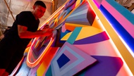 When crowds descend on Fremont East this weekend, they’ll encounter a living museum of great street art from festivals past—and some fun new surprises.