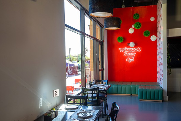 An interior view at Vaskers Bakery Cafe, 4235 S. Fort Apache Rd., Wednesday, Oct. 25, 2023.