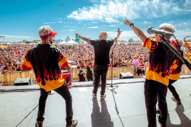 Experience the thrill of 2024's Big Game in Las Vegas! Join Guy Fieri's Flavortown Tailgate with Pepsi, enjoy Ellis Island's BBQ Cookout and all you can drink offers. 