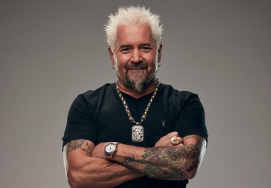Guy Fieri has created a Super Bowl tailgate party fit for Las Vegas