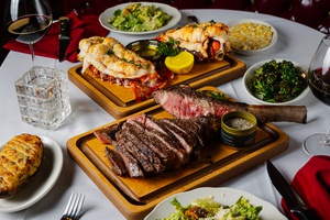 Steak, lobster and more at the Golden Steer.