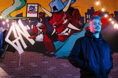 Graffiti writer turned digital illustrator and muralist Spen Oner talks Vegas’ scene, street art and more