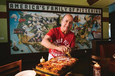 Las Vegas’ preeminent pizzaiolo came to Las Vegas from New York City with his cousin Sam Facchini and they opened their first pizza shop in 1980.