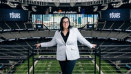 Cuen Salazar and her team handle everything from the locker room facilities to managing janitorial and landscaping services—essentially top-to-bottom responsibilities at the biggest event center in Las Vegas.