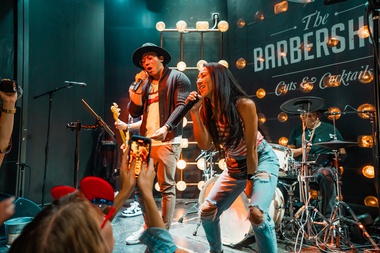 The Barbershop recently celebrated its fifth anniversary with a party that highlighted its signature Faded Karaoke, where singers get to take the stage backed by a talented live band. 