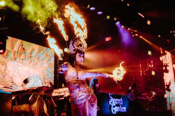 The Secret Garden massive at Area15.