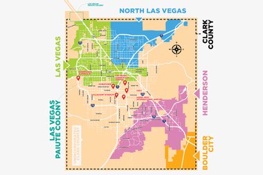 The patchwork of local government jurisdictions in the greater Las Vegas Valley can be confusing for even the most dedicated politicos.