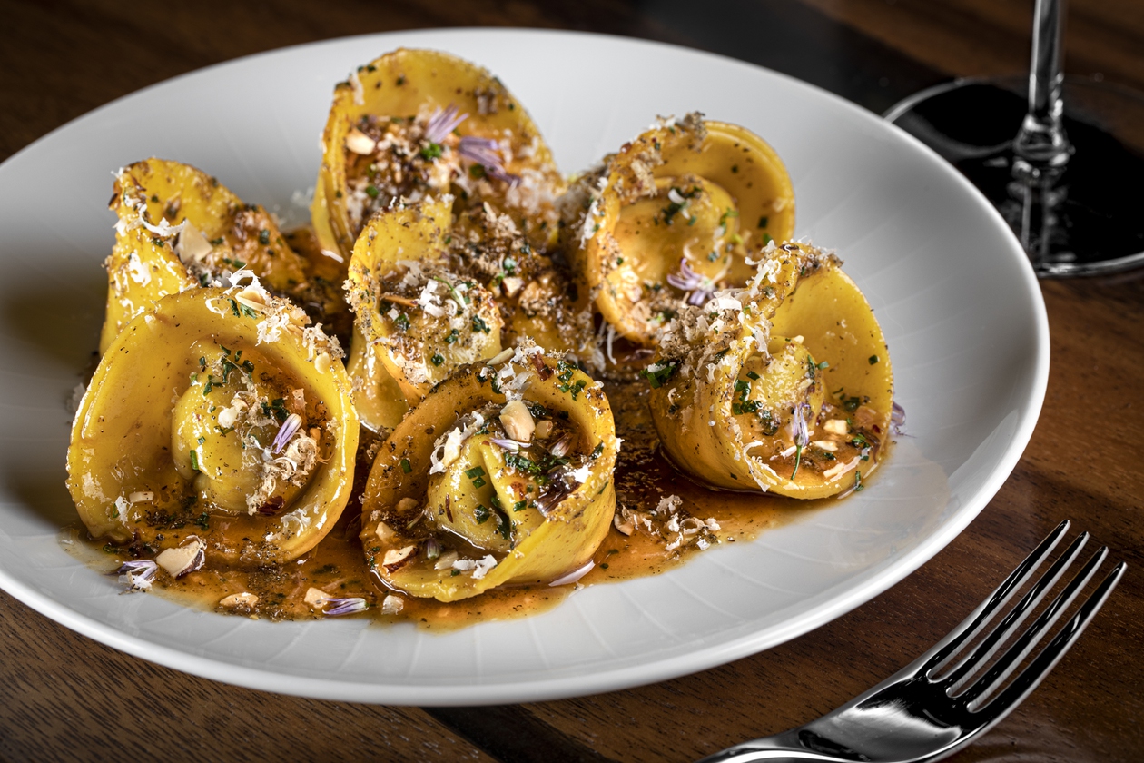 AMARI Italian Kitchen & Wine Shop serves reimagined Italian American cuisine and presents a delightful and diverse wine list, available for enjoying on site or to go.