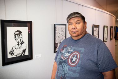 Catch Theo Tso’s exhibit at Spring Valley Library through July 14.