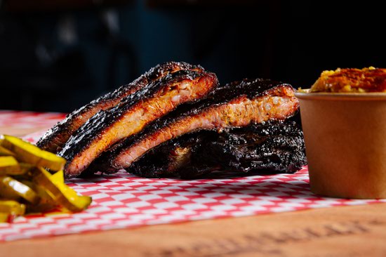 The only decision is whether to go with brisket, ribs, or bourbon-glazed pork belly.