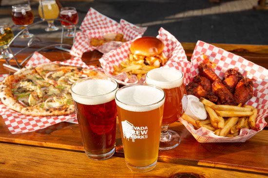 The Vegas beer scene is thriving and your pick of the litter is this Downtown hot spot known for its Ariana Rye pale ale, well-spiced Hefeweizen and refreshing Golden Blonde Ale.