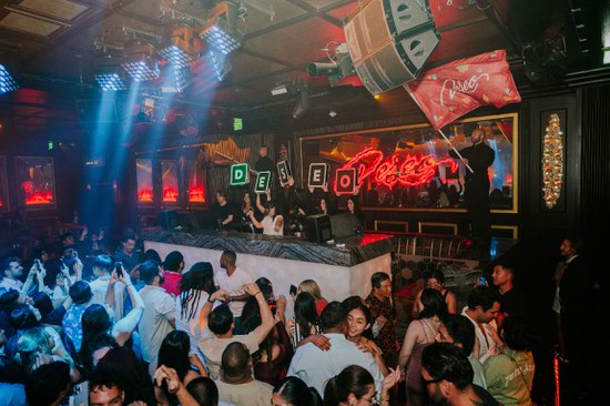 Omnia’s signature Latin party started as a monthly event, but its popularity surged so quickly, Tao Group turned it into a weekly affair.