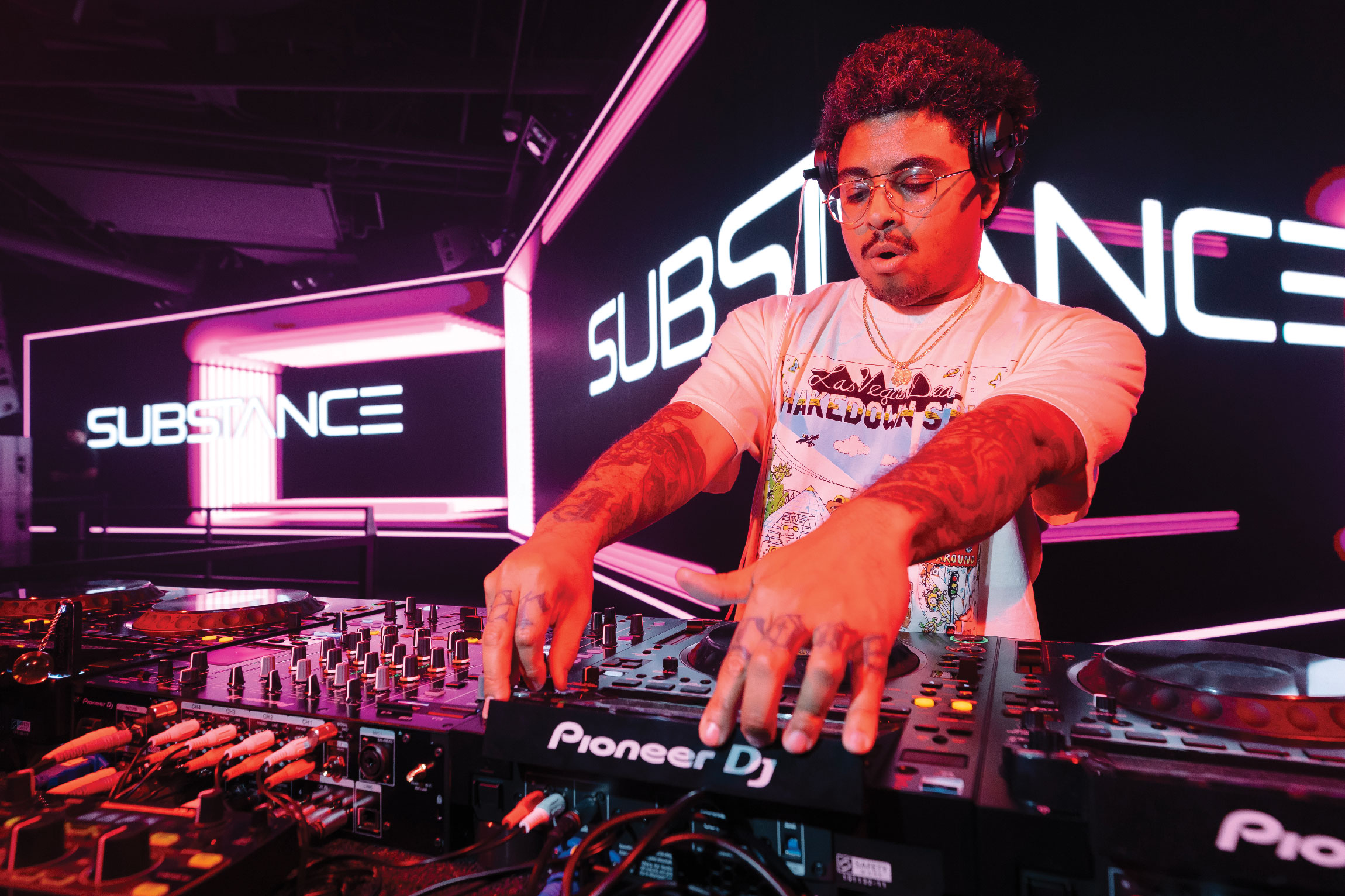 The new club Substance in downtown Las Vegas offers locals a strip experience