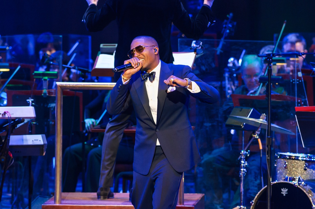 Nas pioneered this performance when he teamed up with the National Symphony Orchestra in 2018 at the Kennedy Center in Washington, D.C.