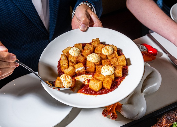 Patatas Bravas at Jaleo