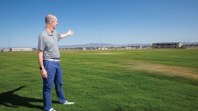 Desert Breeze Park readies a new events center to serve the neighborhood