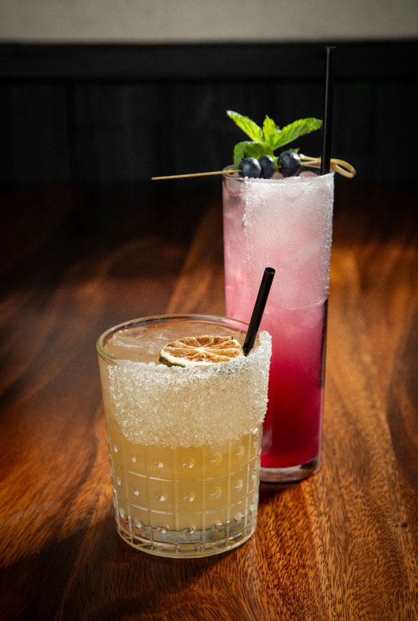 Cadillac Margarita and Blueberry Bliss