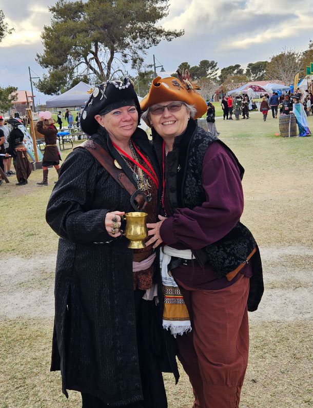 Cindy Ellis (left) and Shelly Lawless 