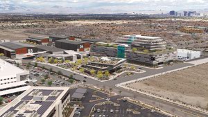 A rendering of Nevada Studios at UNLV’s Harry Reid Research and Technology Park. 
