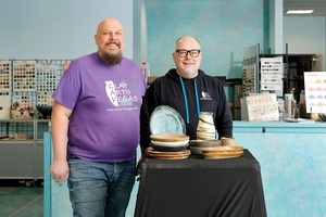 Co-owners Peter Jakubowski, left, and Thomas Bumblauskas