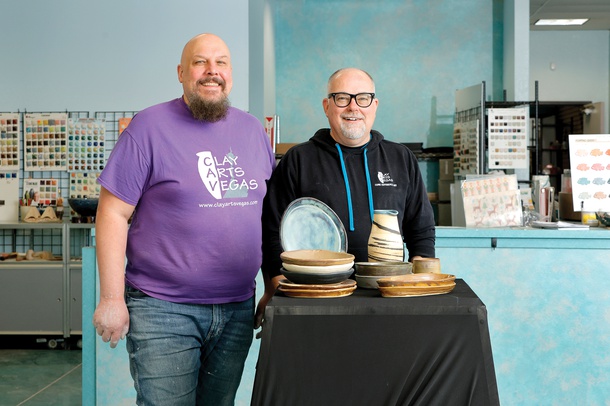 Co-owners Peter Jakubowski, left, and Thomas Bumblauskas