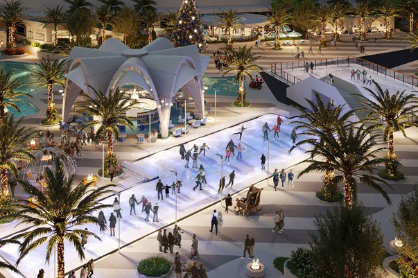 Oasis Ice Rink Opening