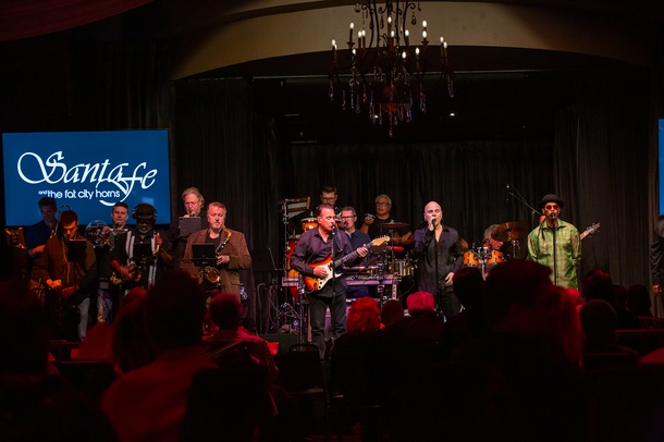 Santa Fe and The Fat City Horns in The Bootlegger’s Copa Room