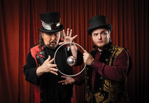 Jeff McBride (left) and Will Bradshaw. 