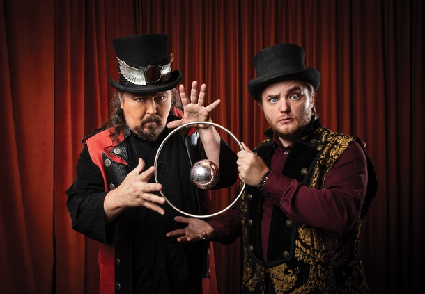 Jeff McBride (left) and Will Bradshaw. 