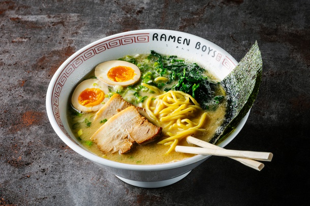 RB Signature Ramen at Ramen Boys
