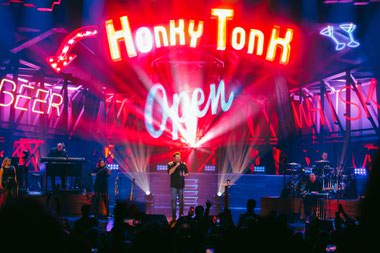 The country star returns to Caesars Palace for performances on February 14 and 15.