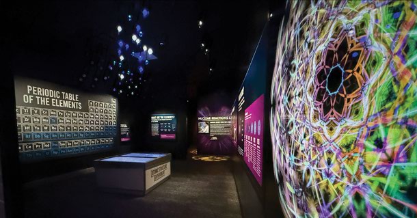 Atomic Odyssey exhibit at the Atomic Museum. 