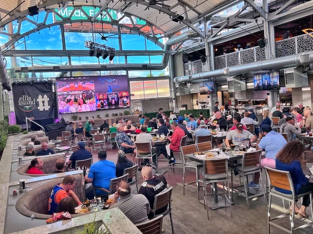 The Front Yard at Ellis Island