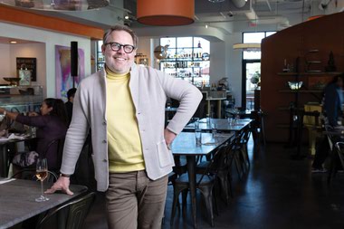 DW Bistro owner Bryce Krausman is ready to celebrate one more grand brunch with guests on April&nbsp;6.