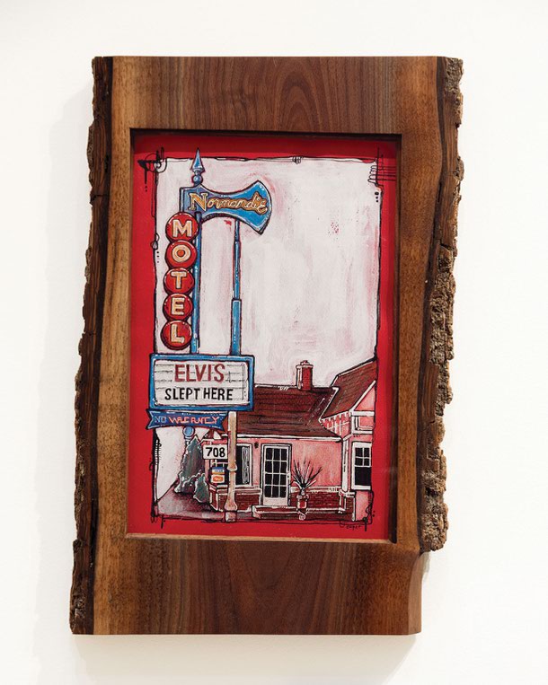 “Normandie Motel.”