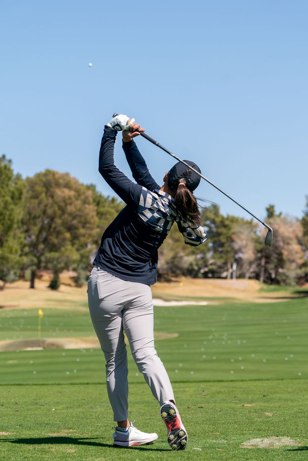 LPGA’s Jenny Shin at the media day for the LPGA Tour’s T-Mobile Match Play presented by MGM Rewards at Shadow Creek Golf Course in Las Vegas, Nevada on Wednesday, March 19, 2025.
