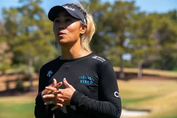 LPGA’s Danielle Kang at the media day for the LPGA Tour’s T-Mobile Match Play presented by MGM Rewards at Shadow Creek Golf Course in Las Vegas, Nevada on Wednesday, March 19, 2025.