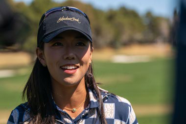 LPGA’s Jenny Shin at the media day for the LPGA Tour’s T-Mobile Match Play presented by MGM Rewards at Shadow Creek Golf Course in Las Vegas, Nevada on Wednesday, March 19,&nbsp;2025.