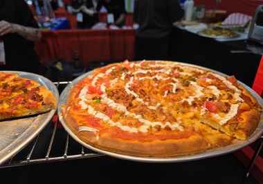 The Be-Hive’s plant-based taco&nbsp;pizza