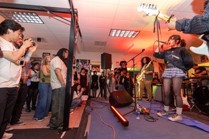 Mutual Head performs at Rangel Boxing.