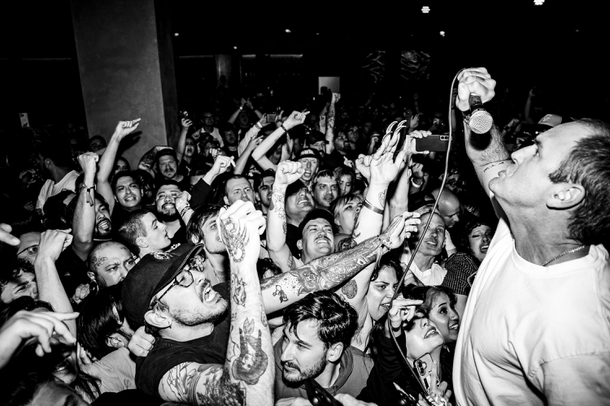 Ceremony onstage at Substance during Punk Rock Bowling