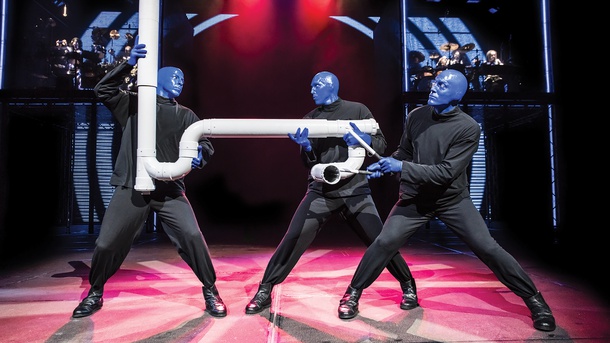 Making music with PVC tubes. 