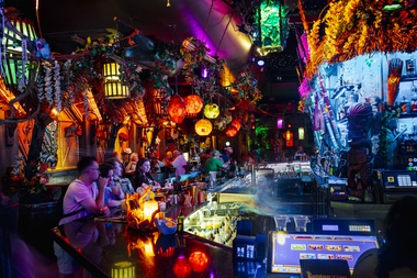 The Chinatown bar is a nod to early Vegas venues like Aku Aku at the Stardust and Don the Beachcomber at the Sahara, and a true destination for global tiki subculture.