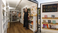 Vegas native and former English teacher Jen Castagno launched the Book Shelf in 2024, transforming a trailer into a cozy reading nook on wheels.