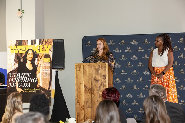 2025 Vegas Inc Women Inspiring Nevada awards event at Tivoli Village Thursday Sept. 25, 2025.