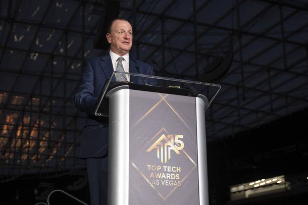 VEGAS INC Top Tech Awards at Allegiant Stadium, Wednesday, Oct. 22, 2025.