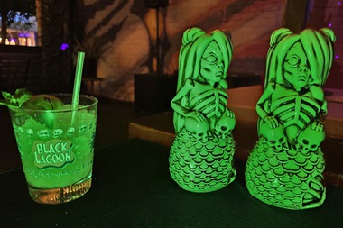 The Black Lagoon Halloween pop-up, at Jammyland through November 3, is serving tentacle. And dark rum. And custom zombie mermaid tiki mugs.